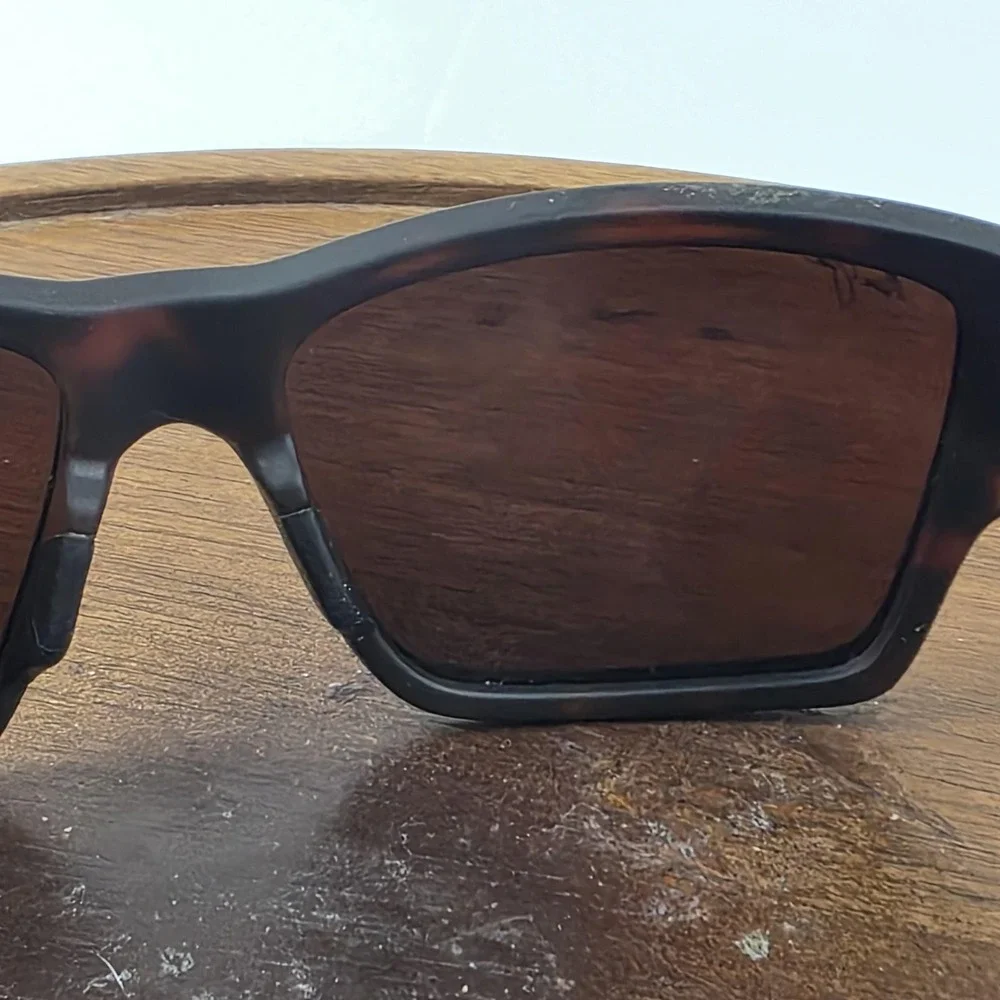 Maui Jim Ka'olu XL Sunglasses Mens Black Brown Polarized Wrap Italy MJ0614S 002